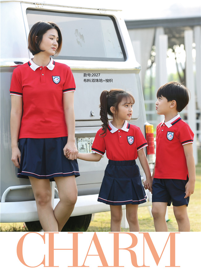 红色T恤幼儿园园服校服