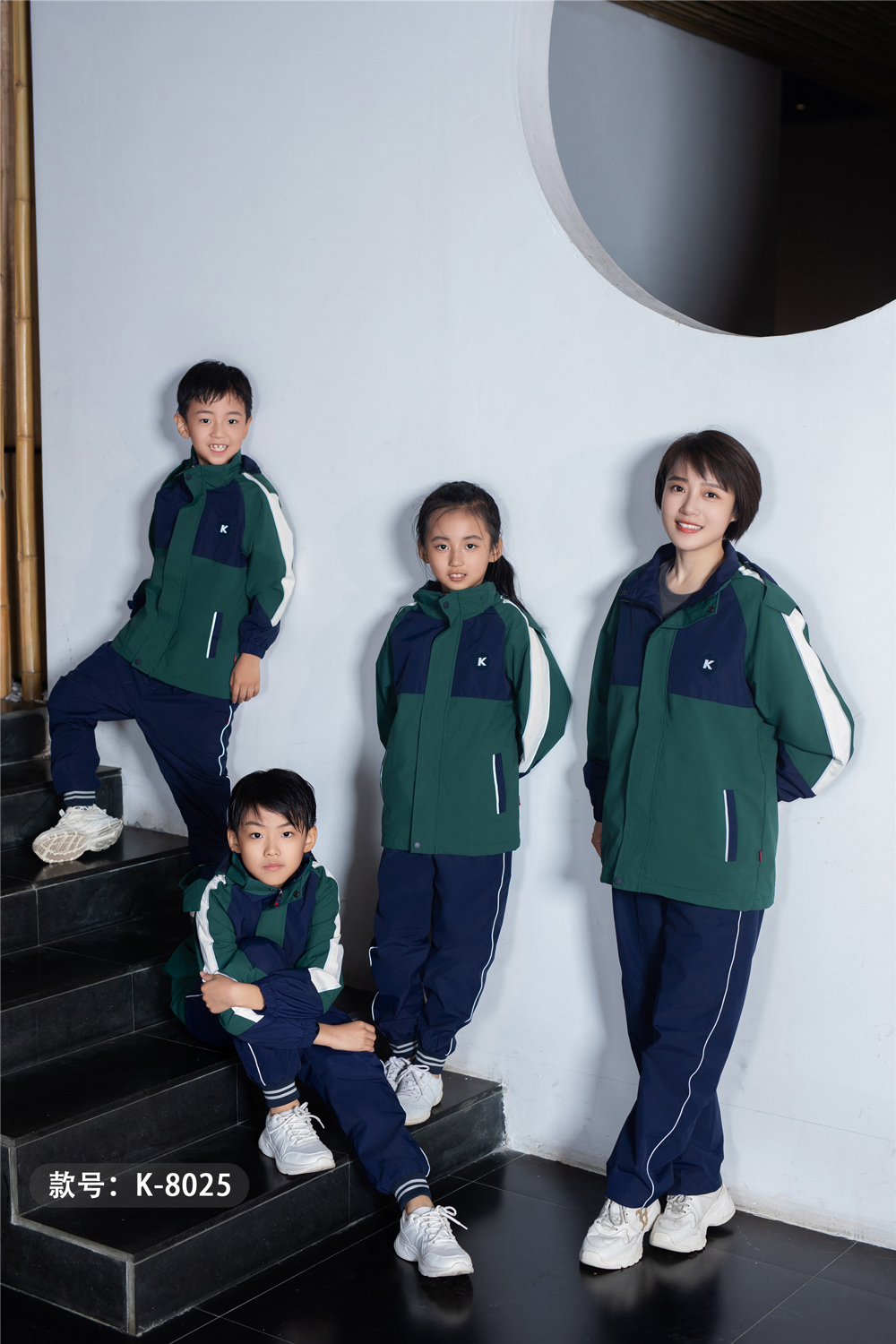 冲锋衣园服老师服k8025